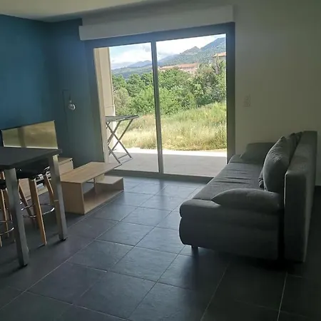 Apartment T2 Tout Equipe Proche Du Centre Corte (Corsica)